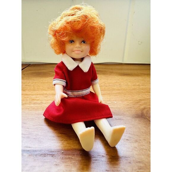 Vintage 1982 Knickerbocker Anne Character‎ Girl Doll in Outfit 5.75" See Photos - Picture 4 of 8